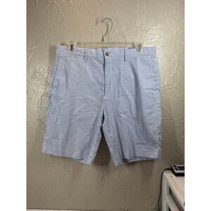 Polo Ralph Lauren Shorts Mens Chino Seersucker Golf Striped Prospect‎ Size 35